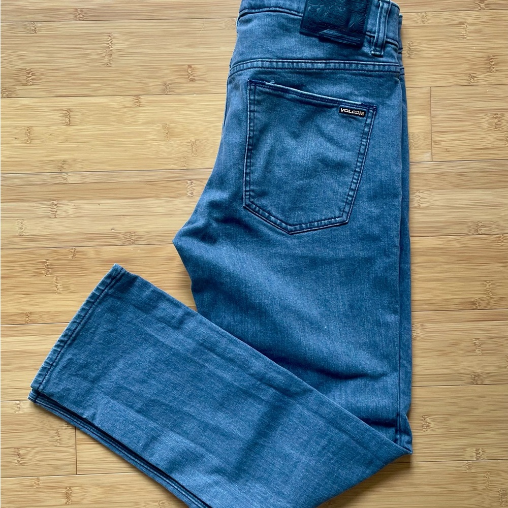 Volcom Vorta Men's Slim Straight Jeans, Size 31